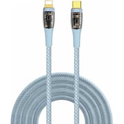 Wiwu Pd Type-C To Lightning Data Cable 1.2m Blue