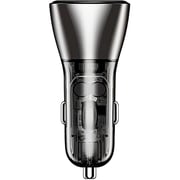 Wiwu Dual Port USB + Type-C PD Car Charger Grey