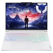 Lenovo Legion 7 16IRX9 Gaming (2024) Laptop - 14th Gen / Intel Core i7-14700HX / 16inch WUXGA / 1TB SSD / 32GB RAM / 8GB NVIDIA GeForce RTX 4060 Graphics / Windows 11 Home / English & Arabic Keyboard / White / Middle East Version - [83FD002LAX]