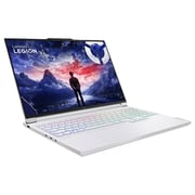 Lenovo Legion 7 16IRX9 Gaming (2024) Laptop - 14th Gen / Intel Core i7-14700HX / 16inch WUXGA / 1TB SSD / 32GB RAM / 8GB NVIDIA GeForce RTX 4060 Graphics / Windows 11 Home / English & Arabic Keyboard / White / Middle East Version - [83FD002LAX]