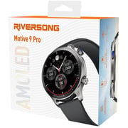 Riversong SW901 Motive 9 Pro Smartwatch Titanium Silver