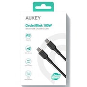 Aukey USB-C To USB-C Cable 1.8m Black