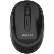 Porodo Wireless Keyboard With Mouse Black