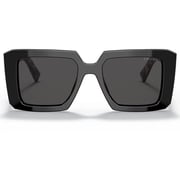 Prada 51 Black Square Sunglasses For Men & Women SPS23YS