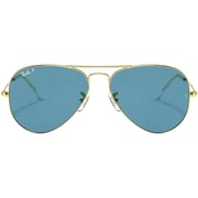 Rayban Aviator Classic Polished Gold Pilot Sunglasses For Men RB3025