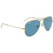 Rayban Aviator Classic Polished Gold Pilot Sunglasses For Men RB3025