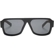 Prada Black Pilot Sunglasses For Men & Women SPR20YS