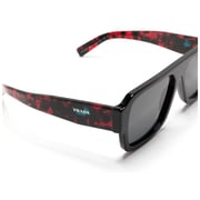 Prada Black Pilot Sunglasses For Men & Women SPR20YS