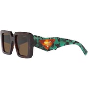 Prada Chunky Brown Square Sunglasses For Women SPS23YS
