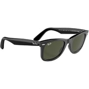 Rayban Original Wayfarer Square Polished Black Sunglasses For Women RB2140