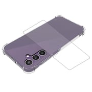Max & Max Clear Case With Screen Protector Transparent Samsung Galaxy A55 5G