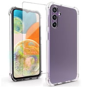 Max & Max Clear Case With Screen Protector Transparent Samsung Galaxy A55 5G