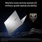 Asus Vivobook Go 14 (2024) Laptop - Intel Core i3-N305 / 14inch FHD / 512GB SSD / 8GB RAM / Shared Intel Iris Xe Graphics / Windows 11 Home / English & Arabic Keyboard / Cool Silver / Middle East Version - [E1404GA-NK004W]