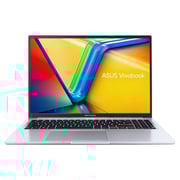 Asus Vivobook 16 (2024) Laptop - Intel Core 7-150U / 16inch WUXGA / 1TB SSD / 16GB RAM / Shared Intel Graphics / Windows 11 Home / English & Arabic Keyboard / Cool Silver / Middle East Version - [X1605VAP-MB048W]