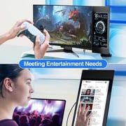 V2COM A0L1 FHD Portable Monitor For Laptop/Gaming With Speaker 12.3inch
