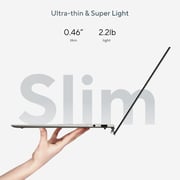 Asus Zenbook S 13 OLED (2024) AI PC - 1st Series / Intel Core Ultra 7-155U / 13.3inch 3K / 1TB SSD / 16GB RAM / Shared Intel Graphics / Windows 11 Home / English & Arabic Keyboard / Basalt Grey / Middle East Version - [UX5304MA-OLEDU7G]