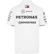 Mercedes Benz AMG Petronas F1 2024 Team Polo White Small