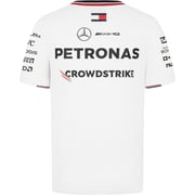 Mercedes Benz AMG F1 2024 Team Driver T-Shirt White Extra Large