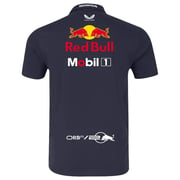 Red Bull Replica SS Buttoned Casual Shirt Dark Blue Medium