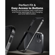 Raegr Edge Armor Case Black iPhone 15 Pro