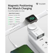 Raegr Arc 450 Portable Wireless Charger White