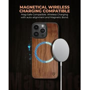 Raegr MagFix Elements Armor Case Walnut Wood iPhone 15 Pro Max