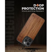 Raegr MagFix Elements Armor Case Walnut Wood iPhone 15 Pro Max