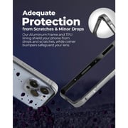 Raegr Edge Armor Case Silver iPhone 15 Pro