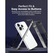 Raegr Edge Armor Case Silver iPhone 15 Pro