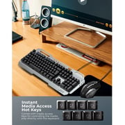 Raegr RapidGear X70 Gaming Keyboard & Mouse Set Grey