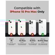 Raegr Edge Armor Case Grey iPhone 15 Pro Max