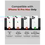 Raegr Edge Armor Case Black iPhone 15 Pro Max