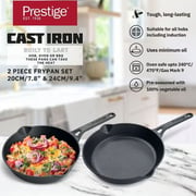 Prestige Cast Iron Cookware Set 2Pcs Set PR49082