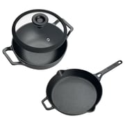 Prestige Cast Iron Cookware Set 3Pcs Set PR49083