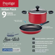 Prestige Cookware Set PR22430 9Pcs Set