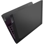 Lenovo IdeaPad Gaming 3 15ACH6 (2024) Laptop - AMD Ryzen 5-5500H / 15.6inch FHD / 512GB SSD / 8GB RAM / 4GB NVIDIA GeForce RTX 2050 Graphics / Windows 11 Home / English & Arabic Keyboard / Shadow Black / Middle East Version - [82K202BJAX]