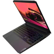 Lenovo IdeaPad Gaming 3 15ACH6 (2024) Laptop - AMD Ryzen 5-5500H / 15.6inch FHD / 512GB SSD / 8GB RAM / 4GB NVIDIA GeForce RTX 2050 Graphics / Windows 11 Home / English & Arabic Keyboard / Shadow Black / Middle East Version - [82K202BJAX]