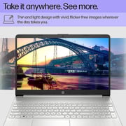 HP (2022) Laptop - 12th Gen / Intel Core i5-1235U / 15.6inch FHD / 512GB SSD / 16GB RAM / Shared Intel Iris Xe Graphics / Windows 11 Home / English Keyboard / Silver / International Version - [15-DY5399NR]