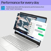 HP (2022) Laptop - 12th Gen / Intel Core i5-1235U / 15.6inch FHD / 512GB SSD / 16GB RAM / Shared Intel Iris Xe Graphics / Windows 11 Home / English Keyboard / Silver / International Version - [15-DY5399NR]