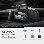 DJI Avata 2 Grey Fly More Combo (3 Batteries)