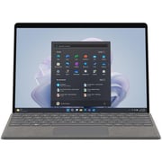 Microsoft Surface Pro 9 (2022) - 12th Gen / Intel Core i7-1255U / 13inch PixelSense Display / 16GB RAM / 256GB SSD / Shared Intel Iris Xe Graphics / Windows 11 Home / Platinum / Middle East Version - [QIL-00008]