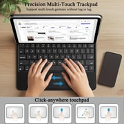 Protect Magnetic Keyboard Case With Trackpad Grey iPad Pro 12.9Inch