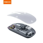 Recci Space Capsule Wireless Mouse , Black - RCS-M01