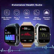 Titan 38103AM01 Fastrack Reflex Phantom Smartwatch Black