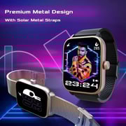 Titan 38103AM01 Fastrack Reflex Phantom Smartwatch Black