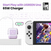 Ugreen GaN Charger Purple