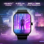Titan 38103AM03 Fastrack Reflex Phantom Smartwatch Rose Gold/Black