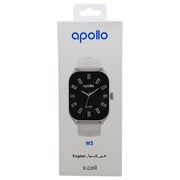 Xcell APOLLO W3 Smartwatch White