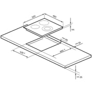 Millen Built-in Ceramic Hob 45cm - MEH451BL