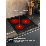 Millen Built-in Ceramic Hob 45cm - MEH451BL